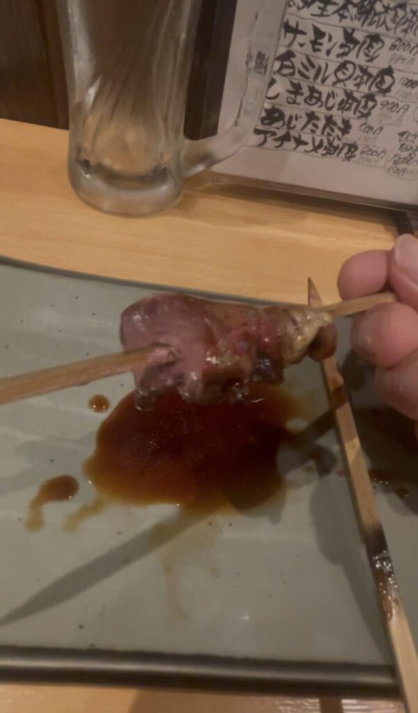 練馬「鳥よし」焼き鳥レバー