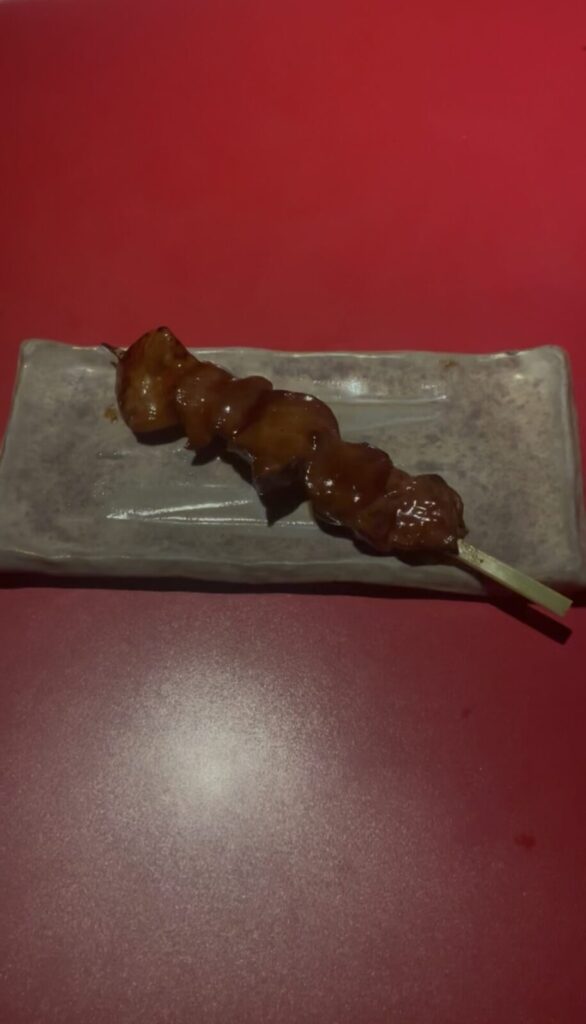 巣鴨「左藤 総本店」炭火串焼きレバー