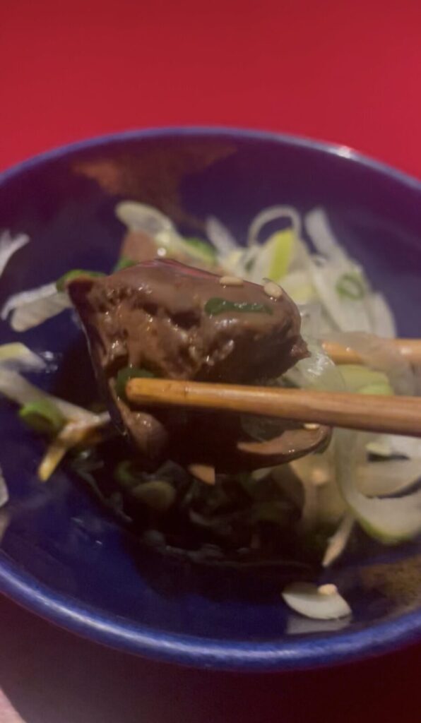 巣鴨「左藤 総本店」レバーのたまり漬け