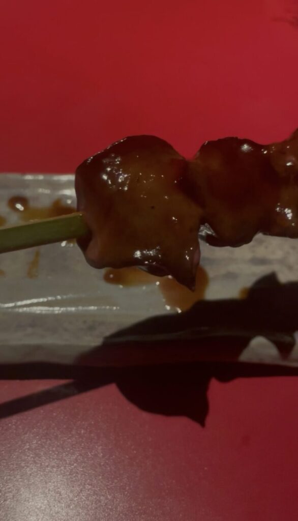 巣鴨「左藤 総本店」炭火串焼きレバー