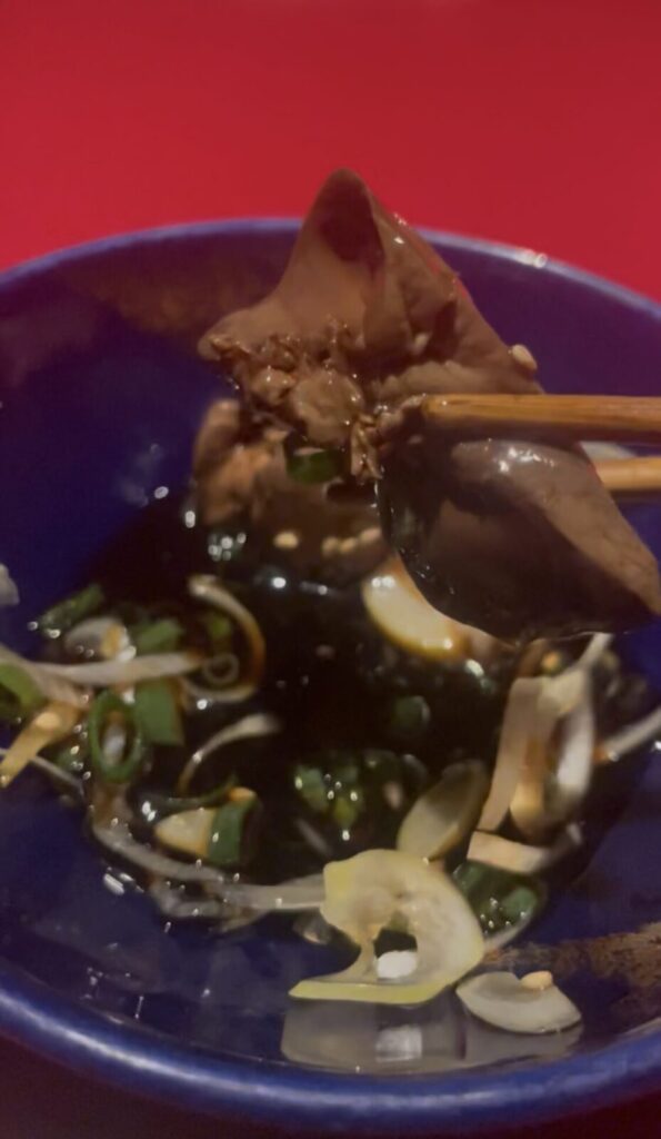 巣鴨「左藤 総本店」レバーのたまり漬け