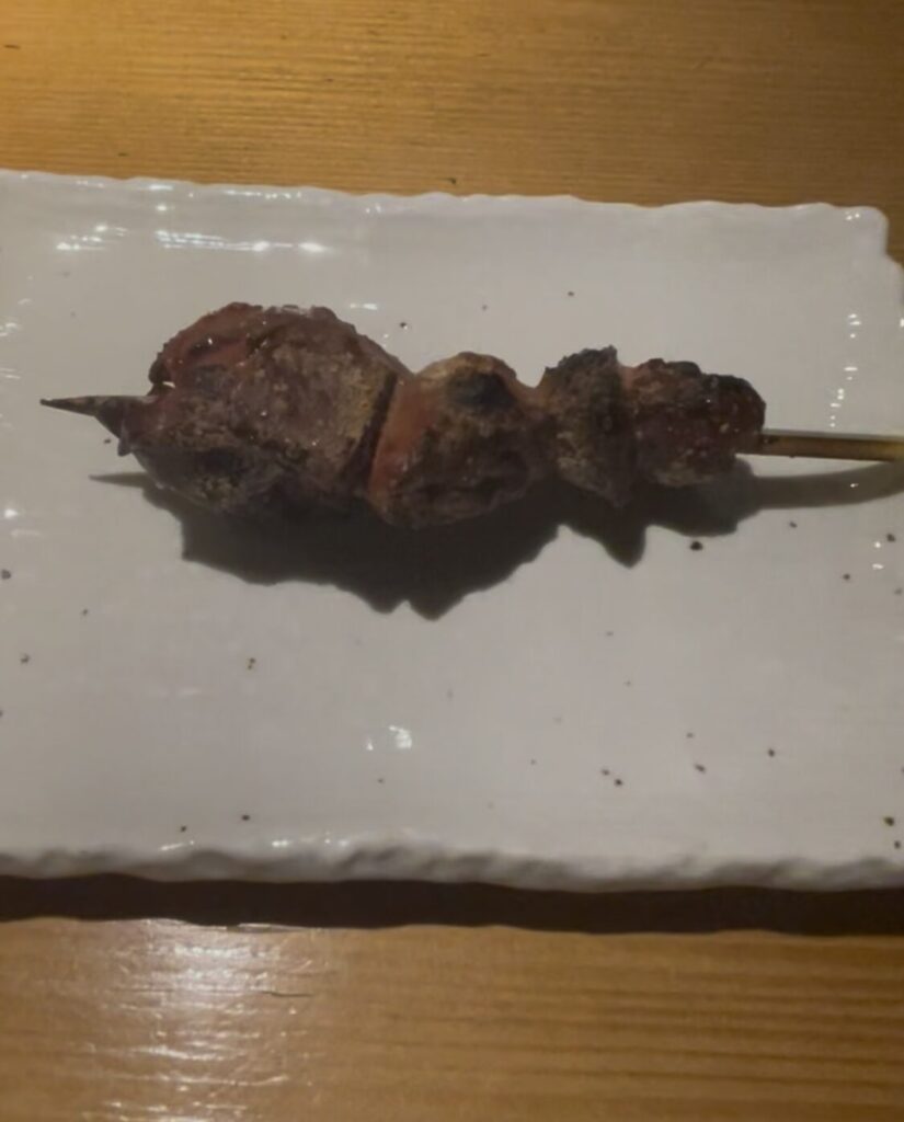池袋「逢鳥」の焼き鳥レバー
