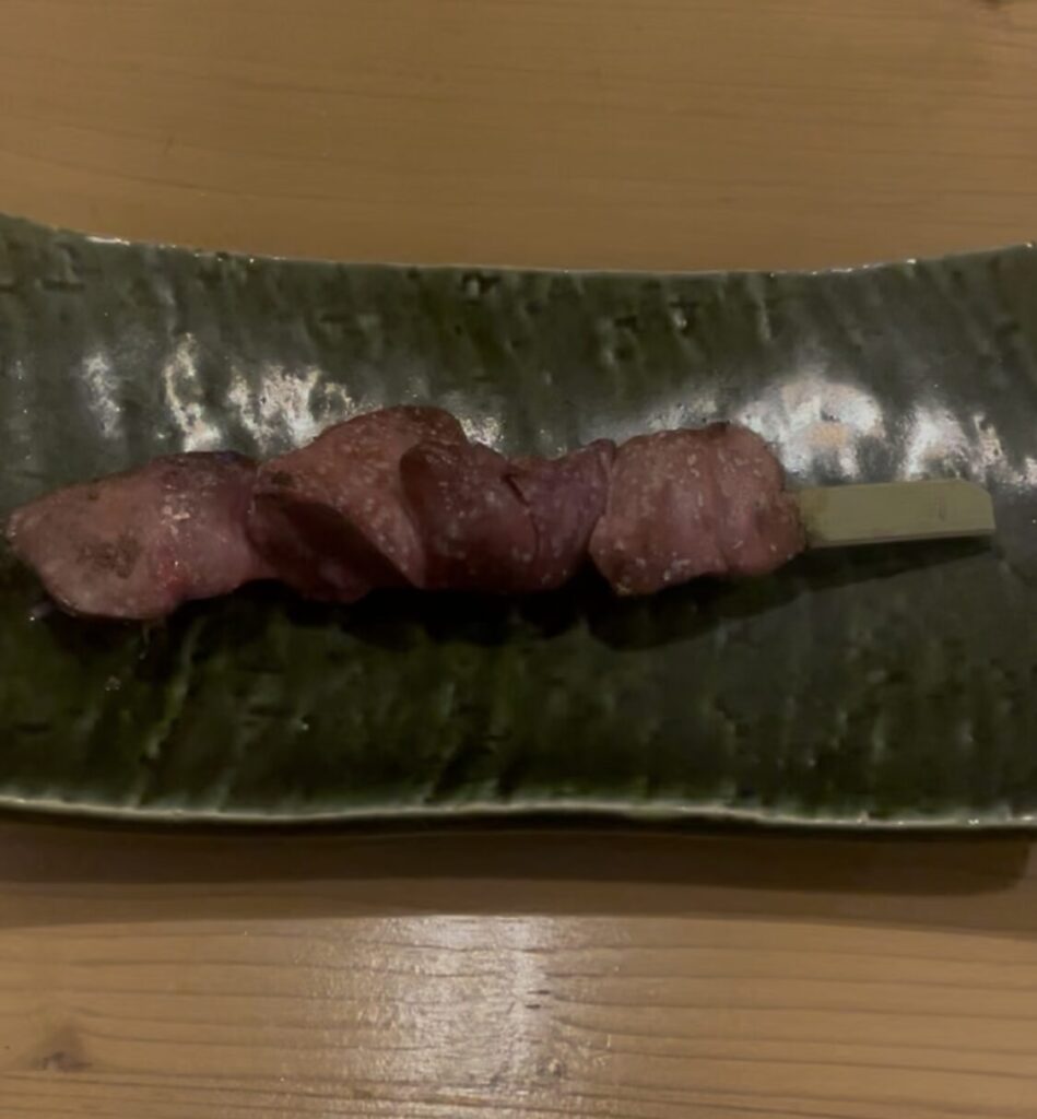 中野「やきとりあそび邸」焼き鳥レバー