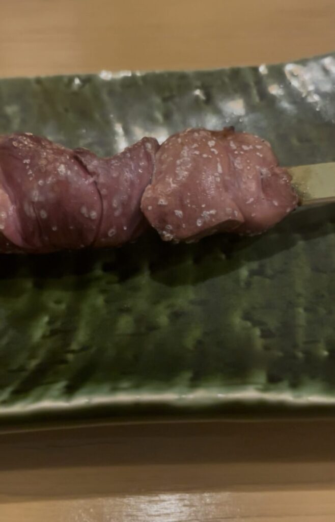 中野「やきとりあそび邸」焼き鳥レバー