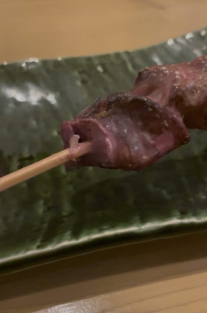 中野「やきとりあそび邸」焼き鳥レバー