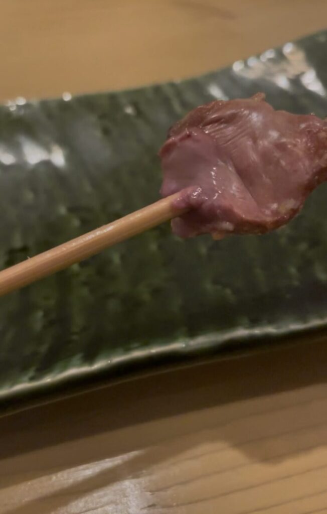 中野「やきとりあそび邸」焼き鳥レバー