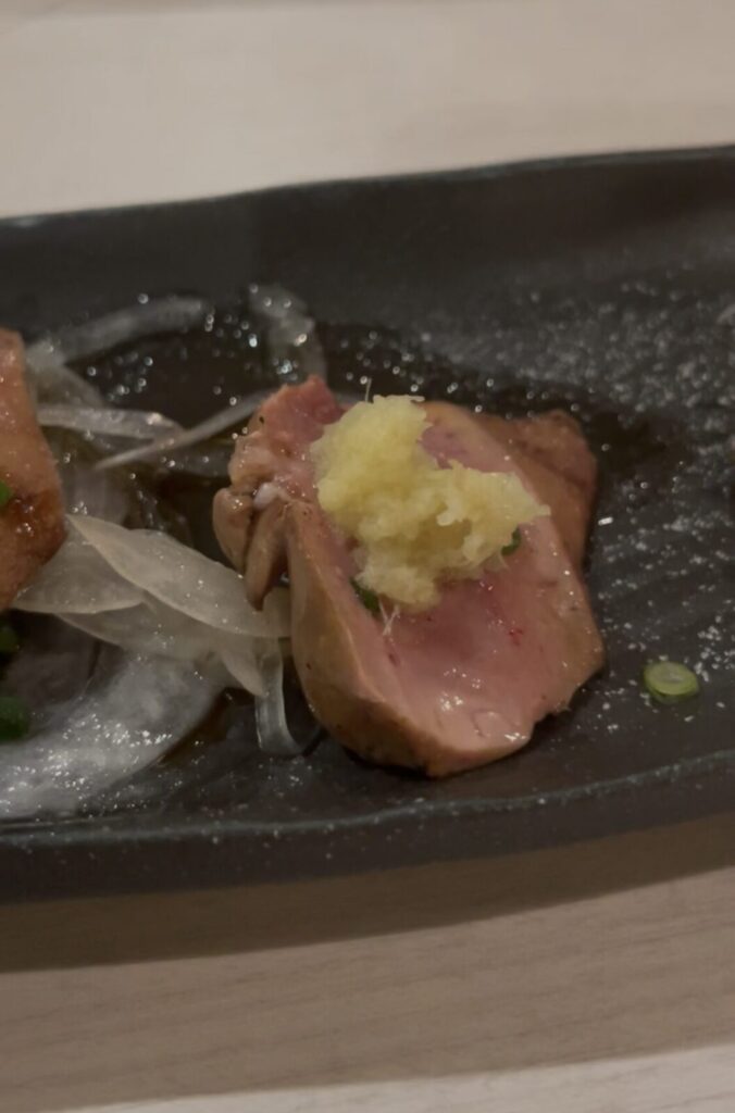 吉祥寺「てら」白レバーのたたき