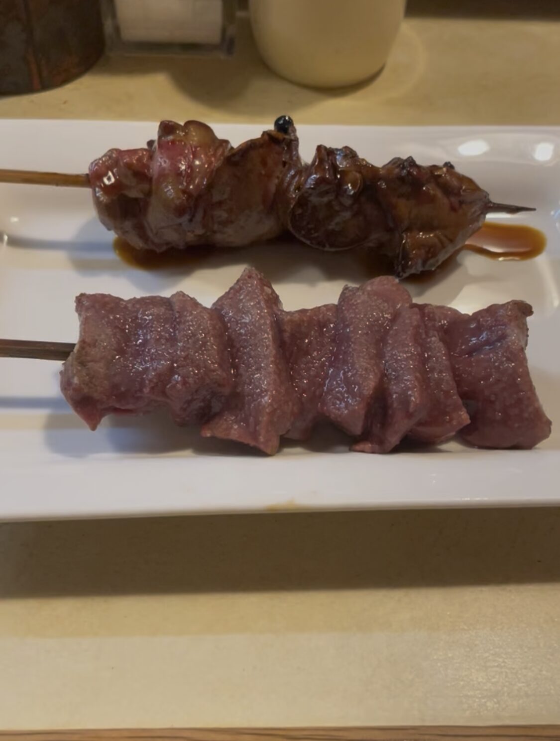 中野「大雅」特選レバー