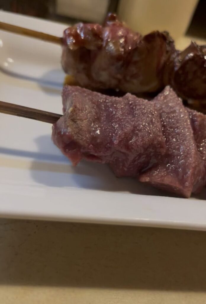 中野「大雅」特選レバー