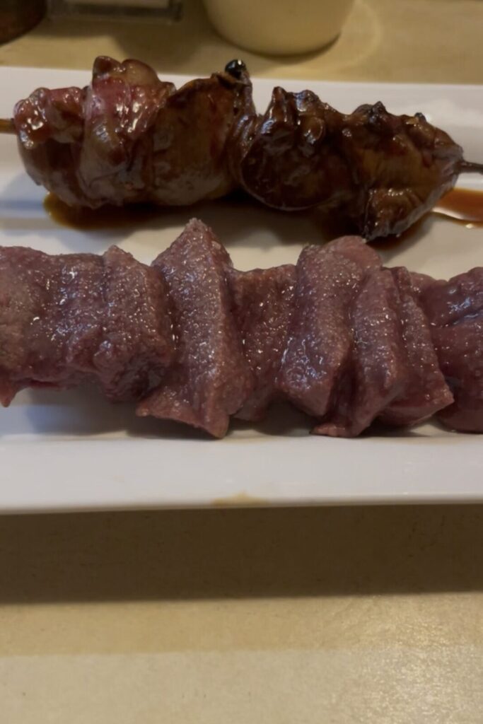 中野「大雅」特選レバー