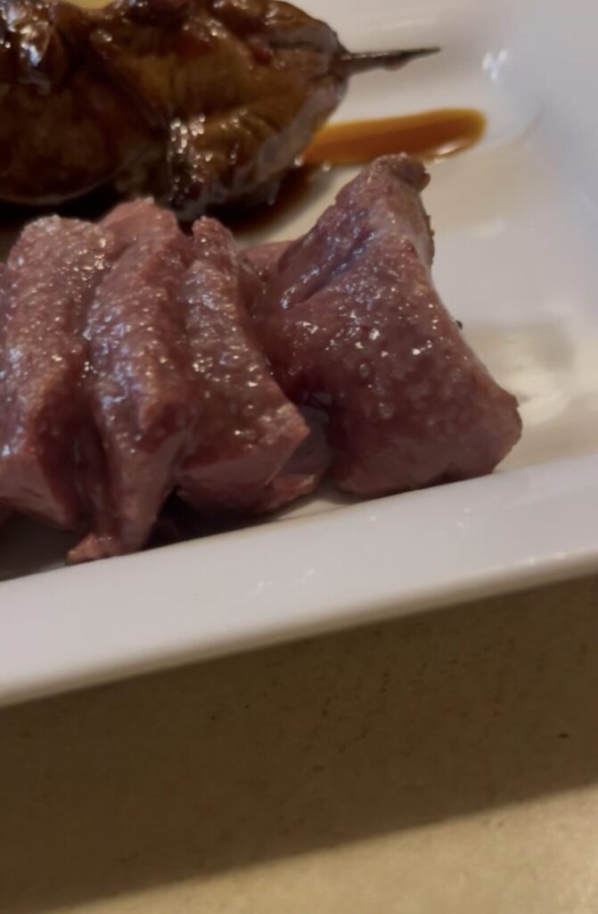 中野「大雅」特選レバー