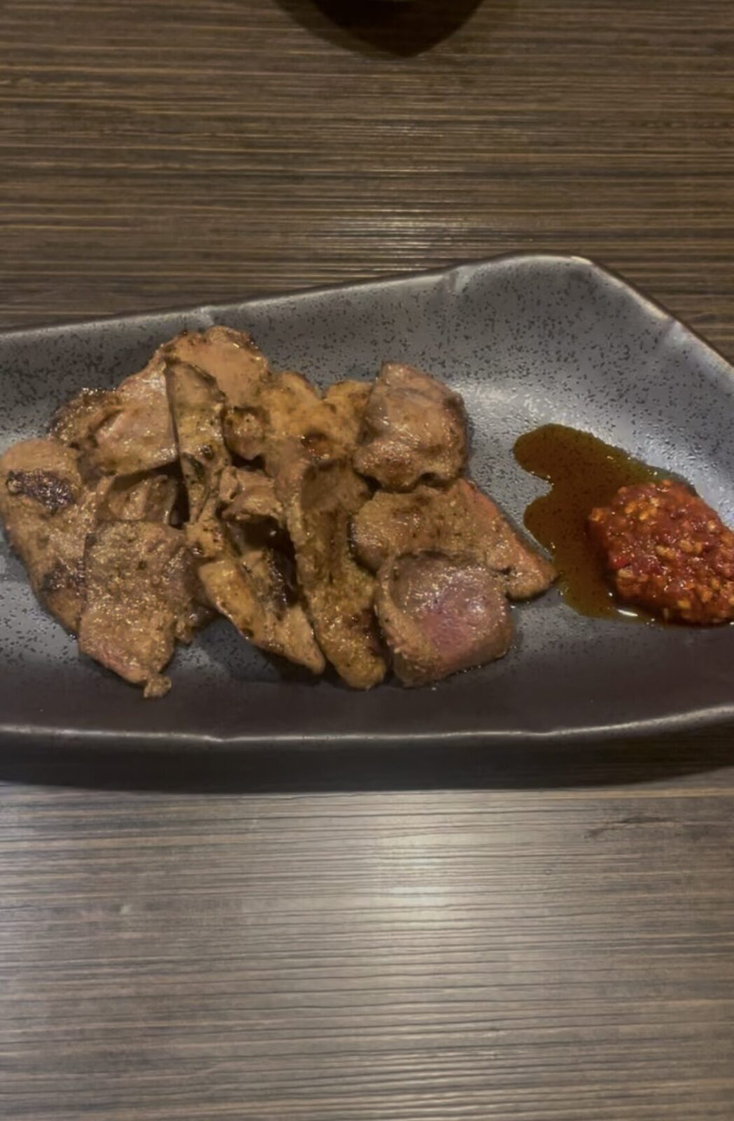 池袋「養老乃瀧」の豚レバー焼