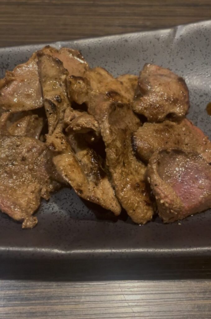 池袋「養老乃瀧」の豚レバー焼