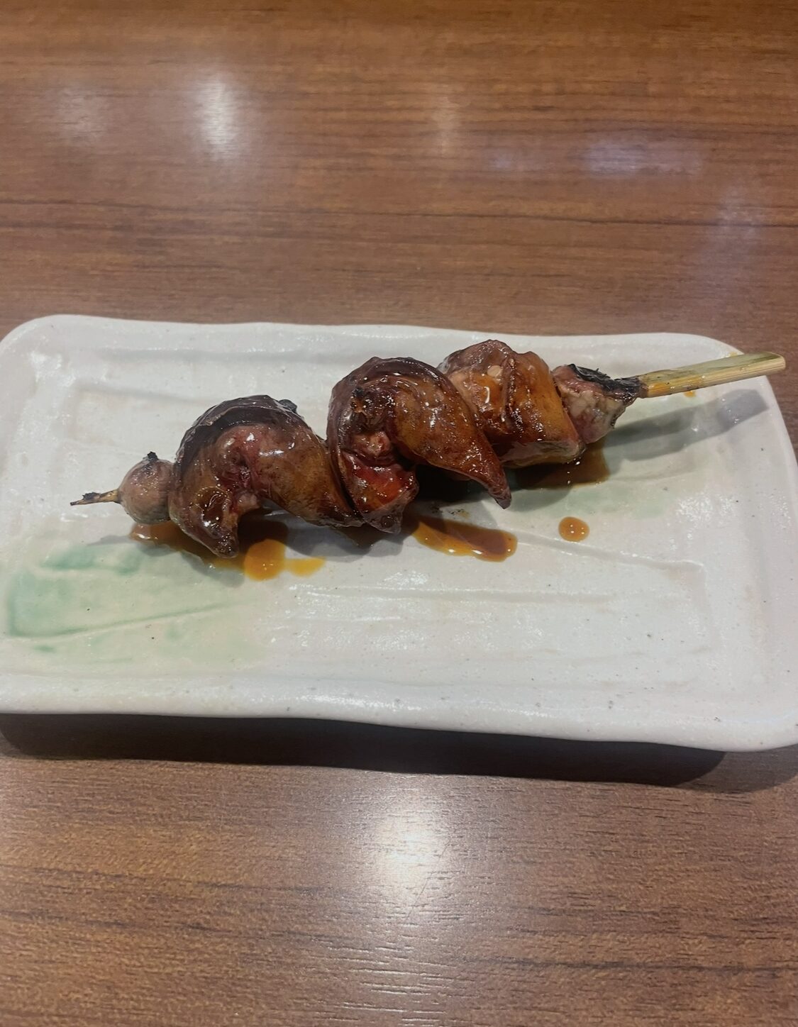 大井町「俺のやきとり」なめらか白レバー串