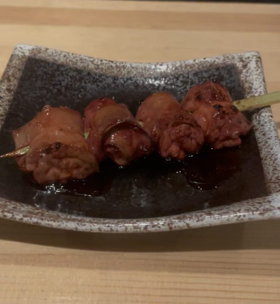 神田「◯鳥 別邸」極上白レバー串