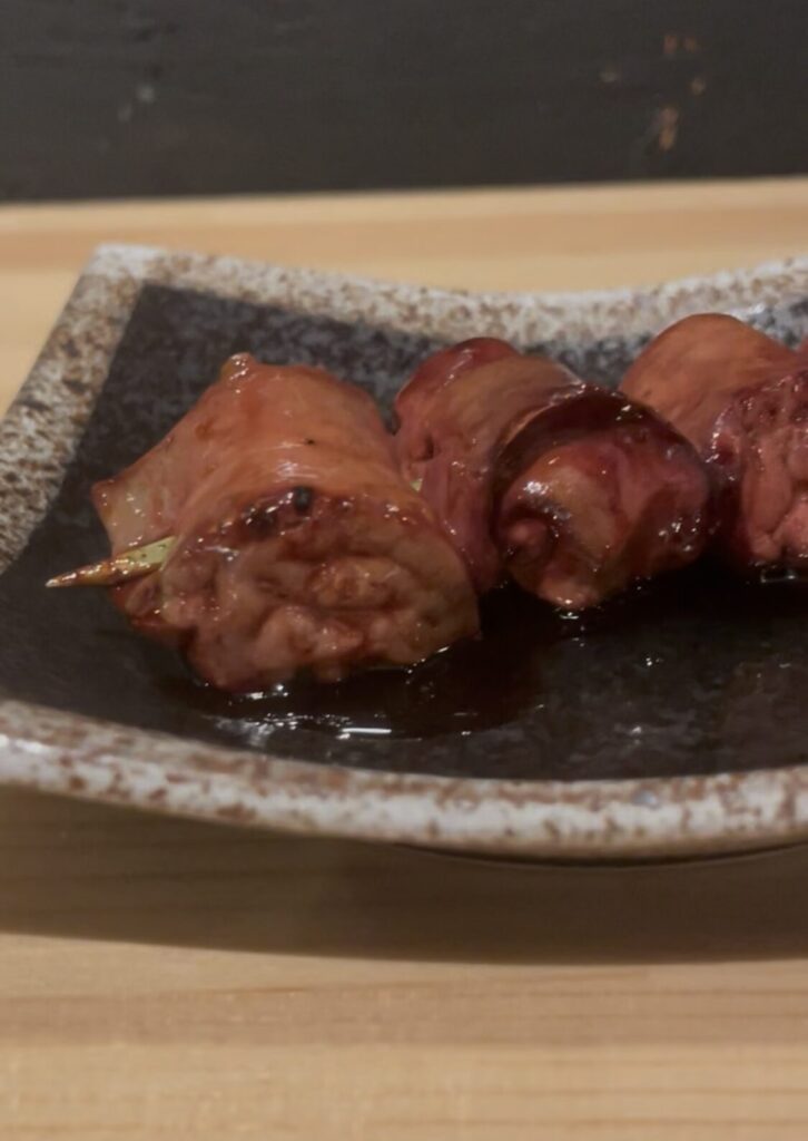 神田「◯鳥 別邸」極上白レバー串