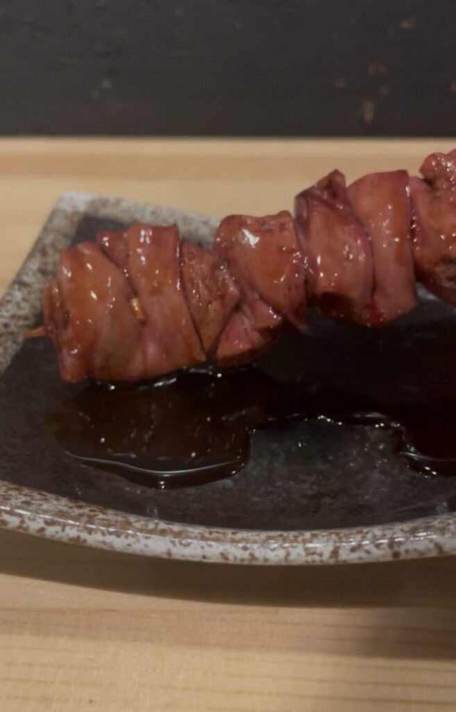 神田「◯鳥 別邸」極上白レバー串