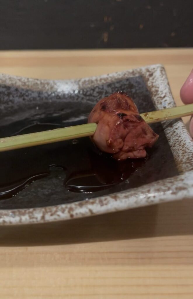 神田「◯鳥 別邸」極上白レバー串