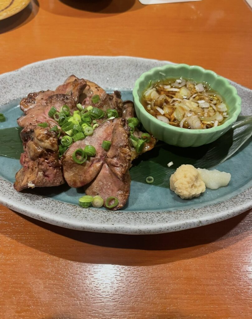 巣鴨「魚枡」白レバー焼き