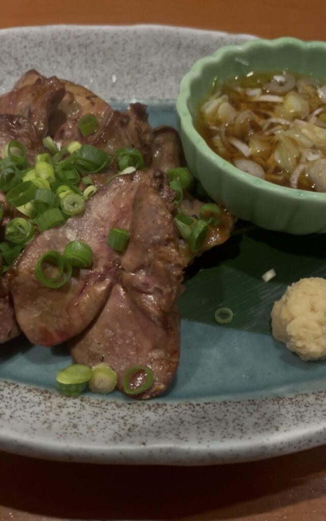 巣鴨「魚枡」白レバー焼き