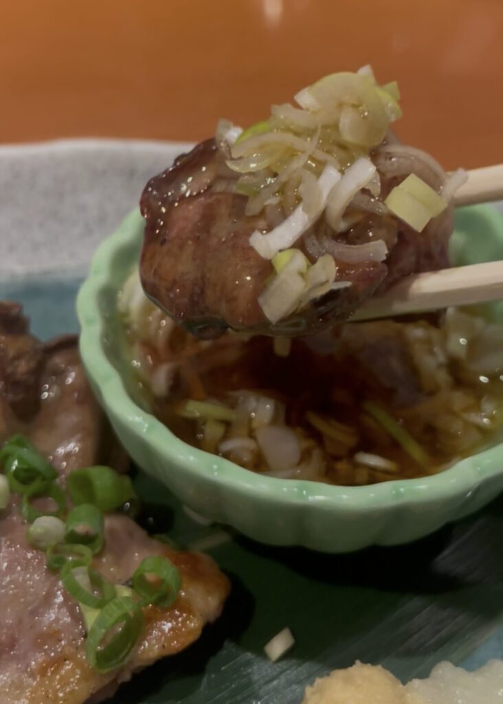 巣鴨「魚枡」白レバー焼き