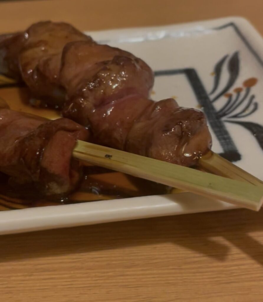 中野「赤ひょうたん」串焼きレバー