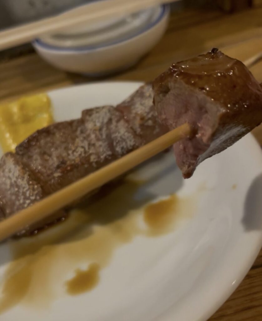 新宿「番番」のもつ焼 れば