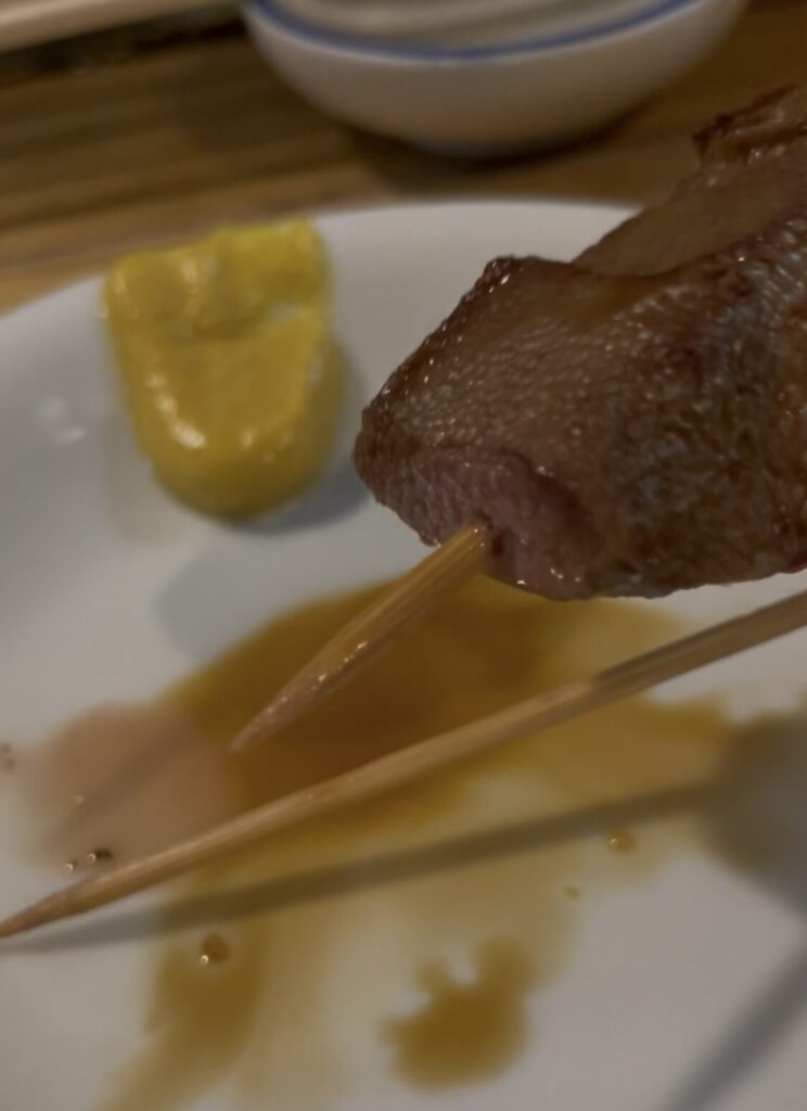 新宿「番番」のもつ焼 れば