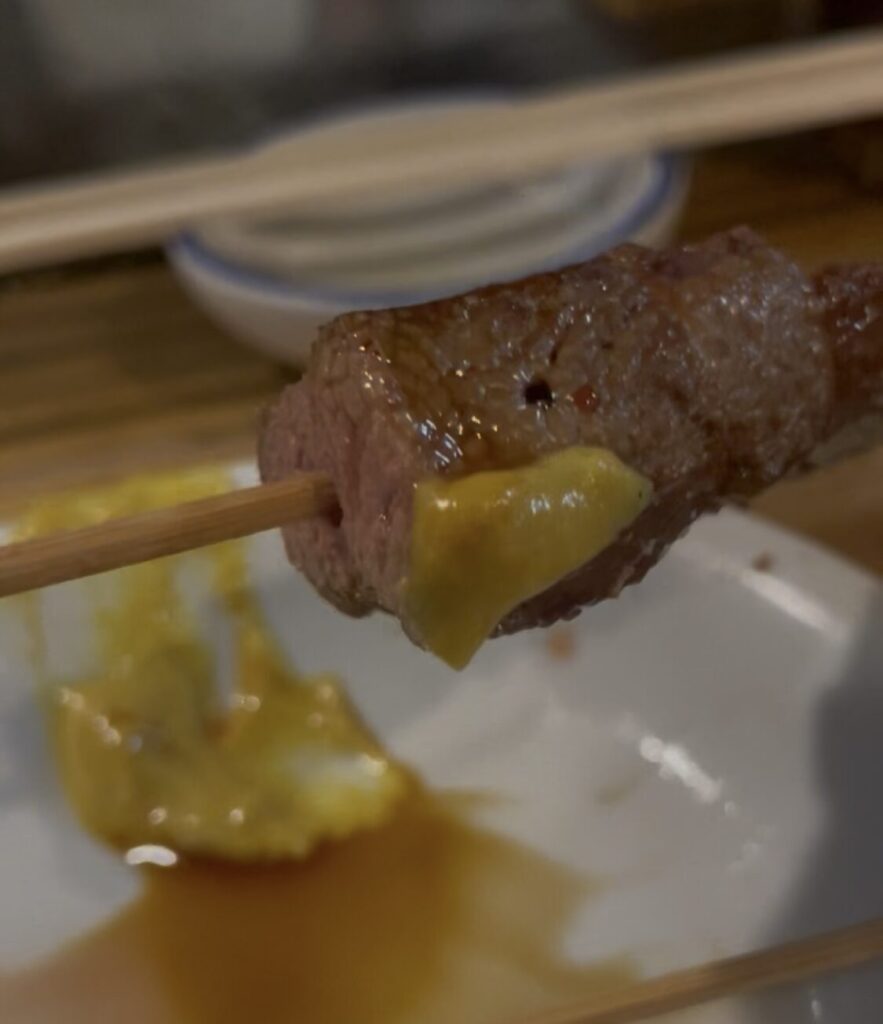 新宿「番番」のもつ焼 れば