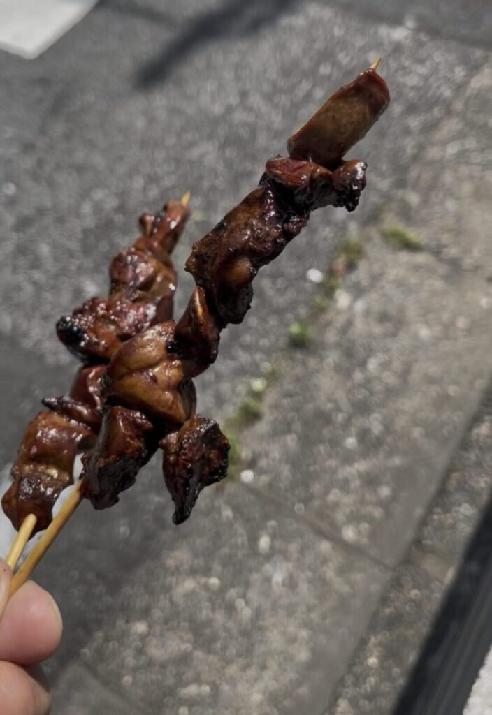 護国寺「いいね」の焼き鳥レバー