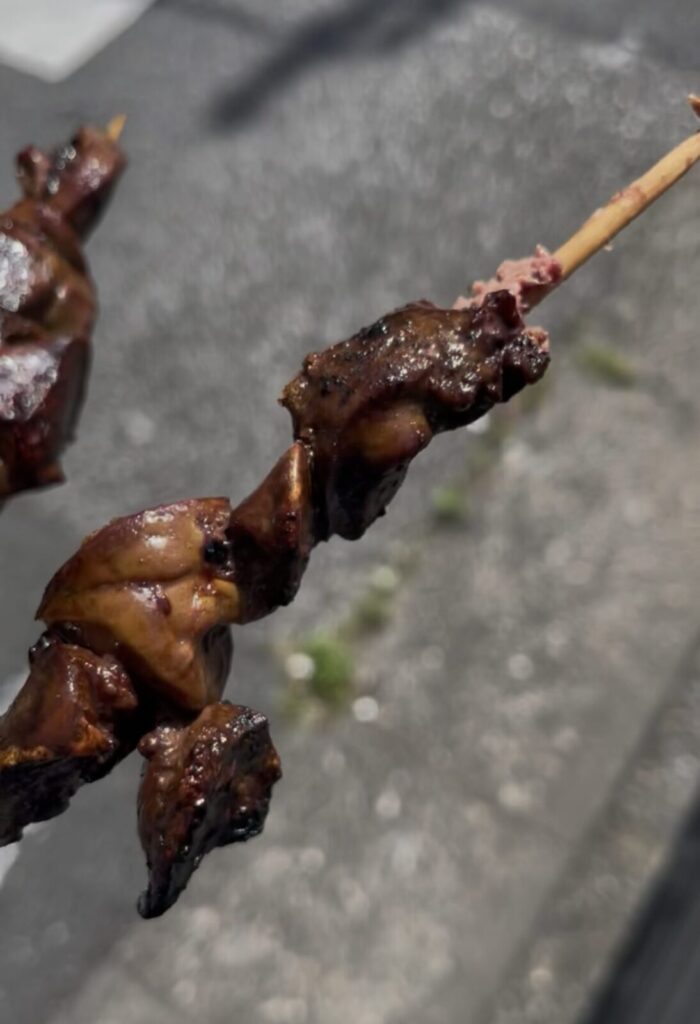 護国寺「いいね」の焼き鳥レバー