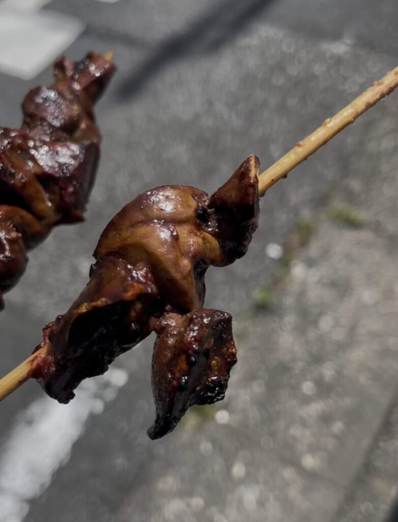護国寺「いいね」の焼き鳥レバー