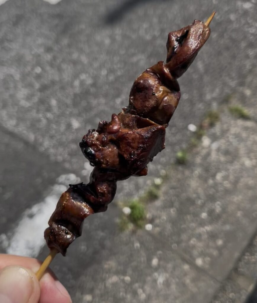 護国寺「いいね」の焼き鳥レバー