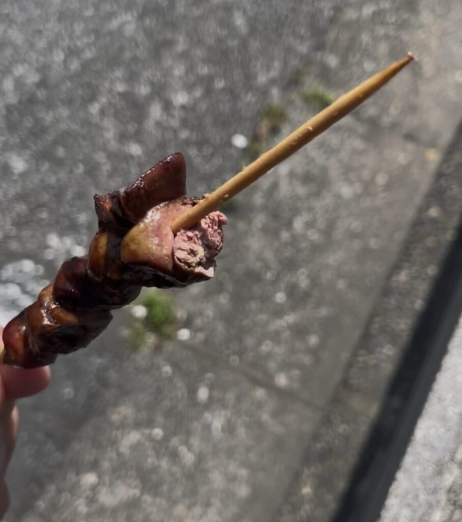 護国寺「いいね」の焼き鳥レバー