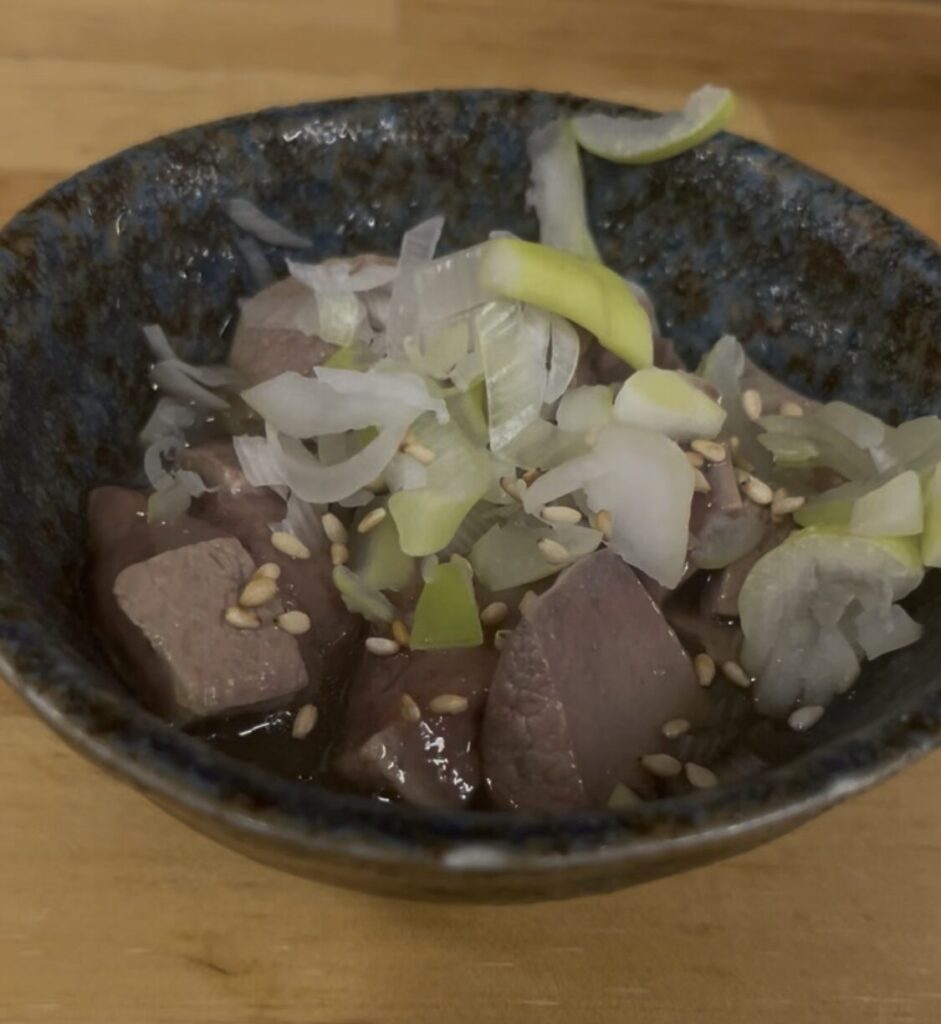 御徒町「まるわ」 純レバ