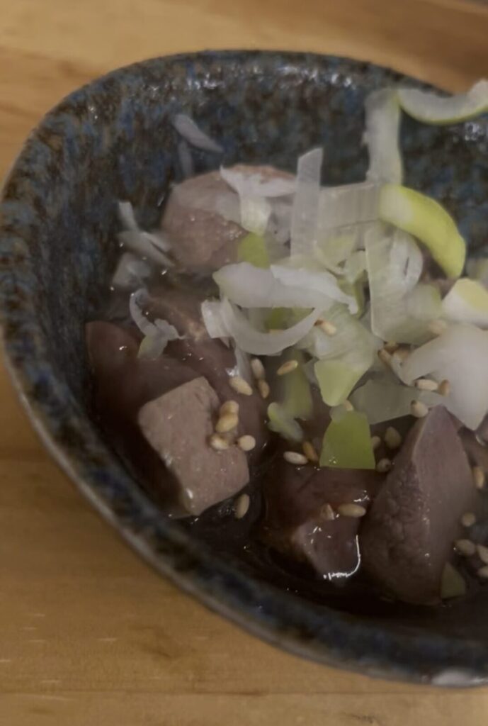 御徒町「まるわ」 純レバ