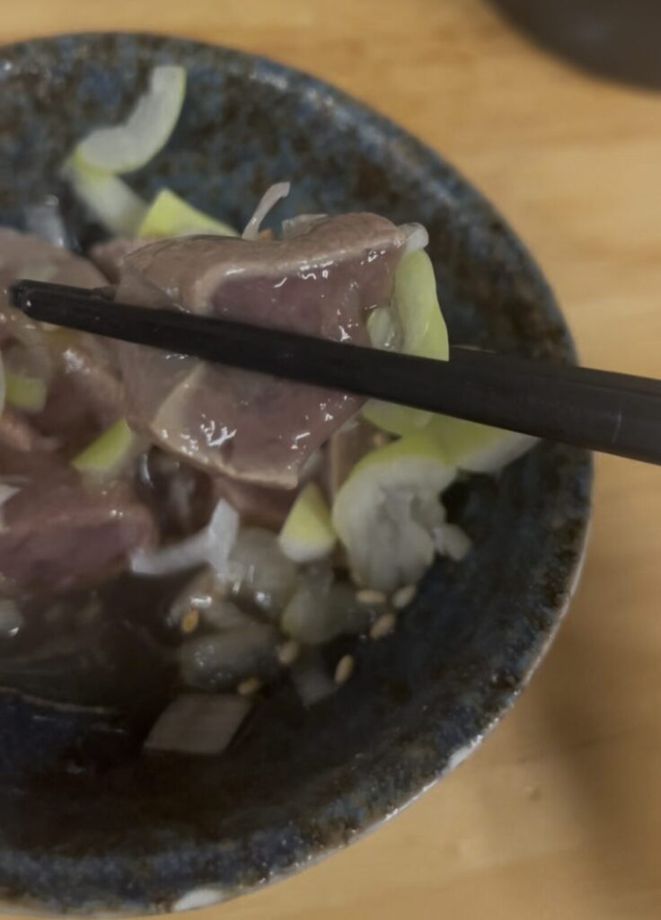 御徒町「まるわ」 純レバ