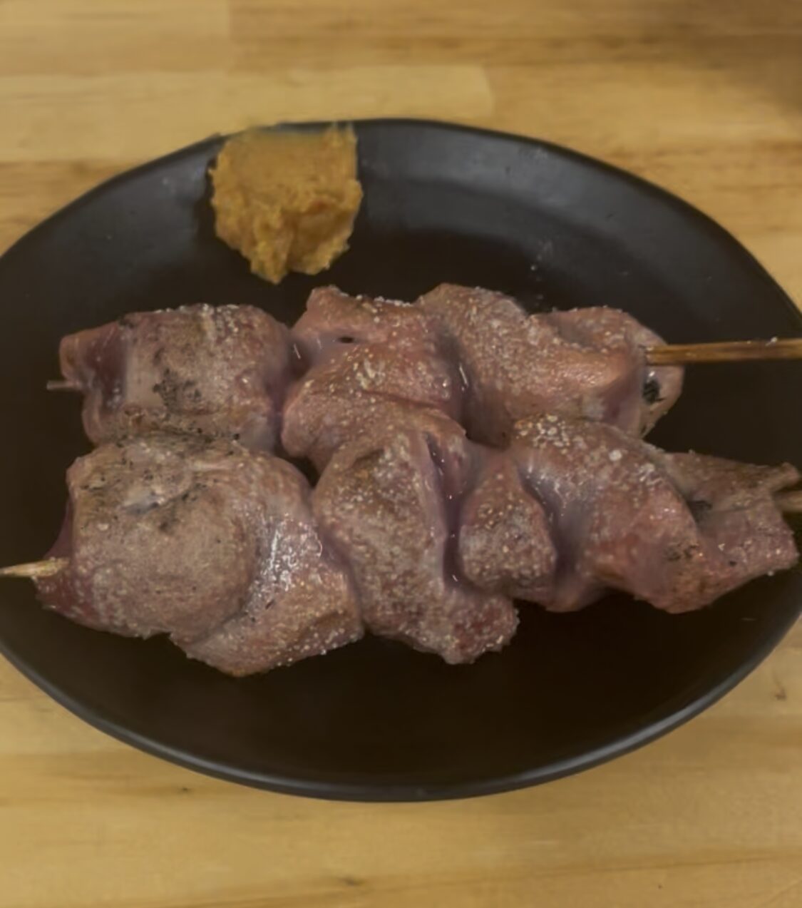 御徒町「まるわ」　焼き豚レバー