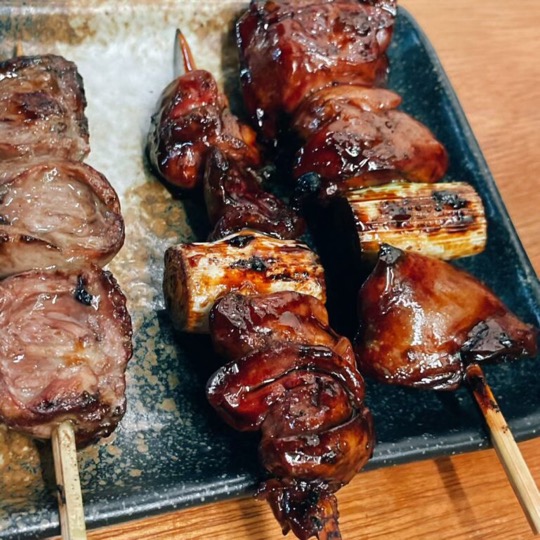 阿佐立ちの串焼き もつ(鳥レバー)