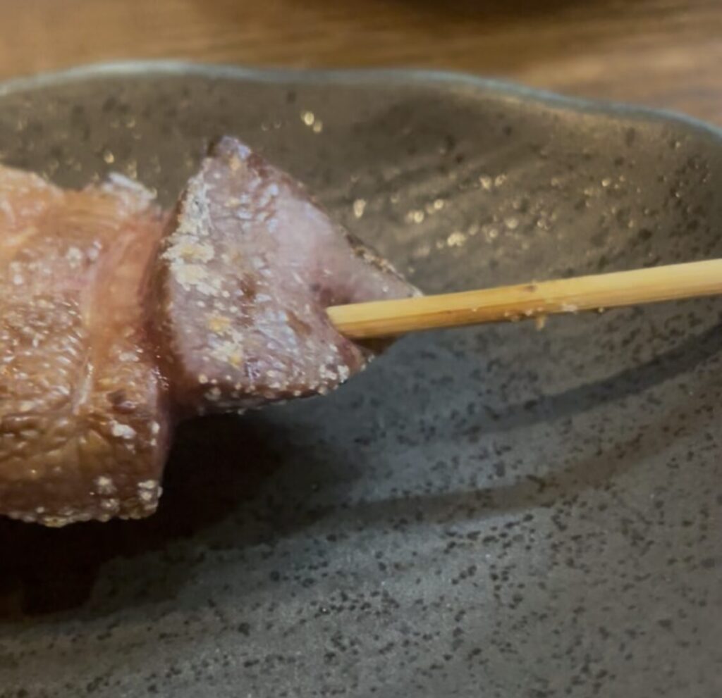 新宿「まるぴん」のぶたレバー