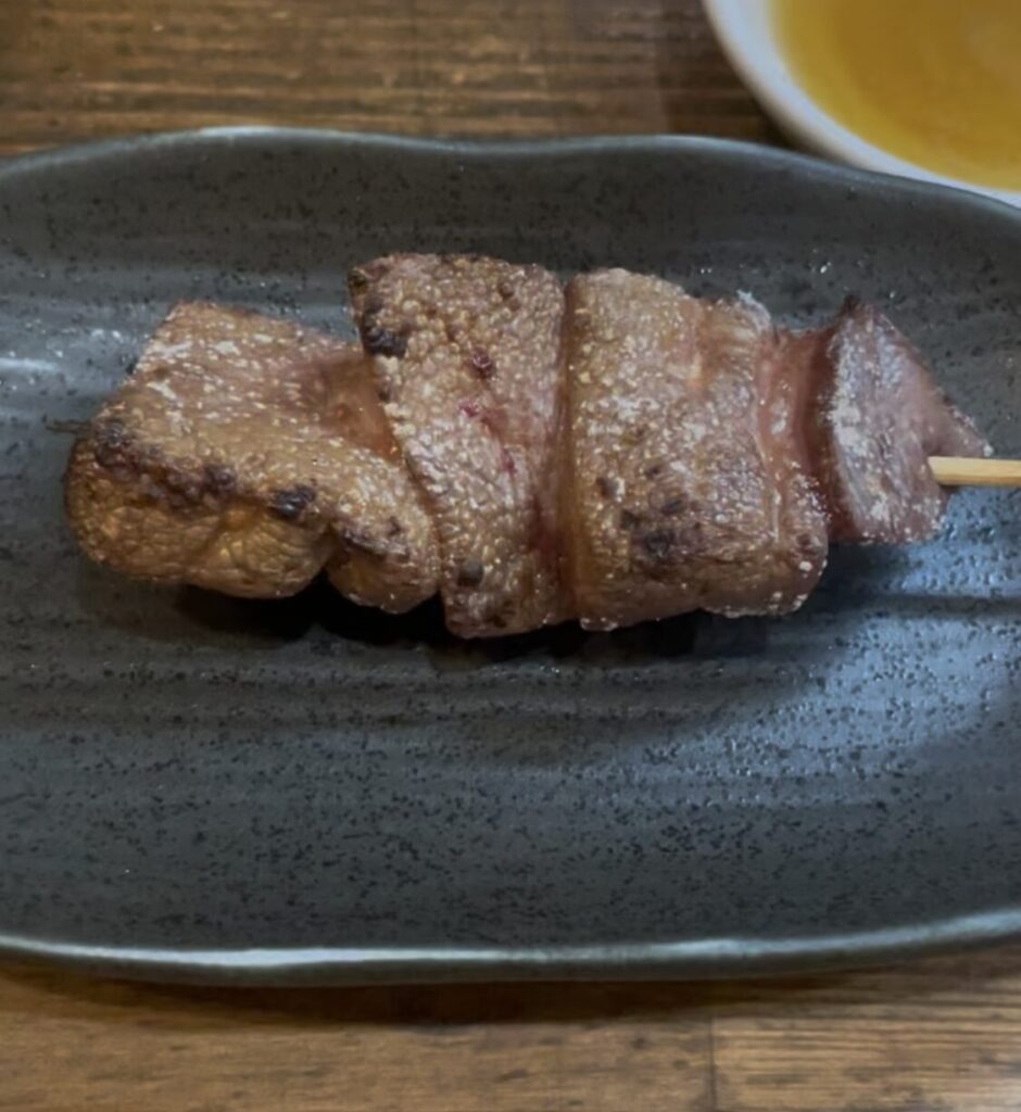 新宿「まるぴん」のぶたレバー