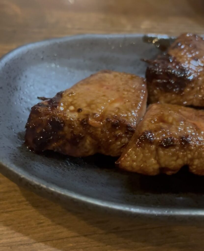 新宿「まるぴん」のぶたレバー