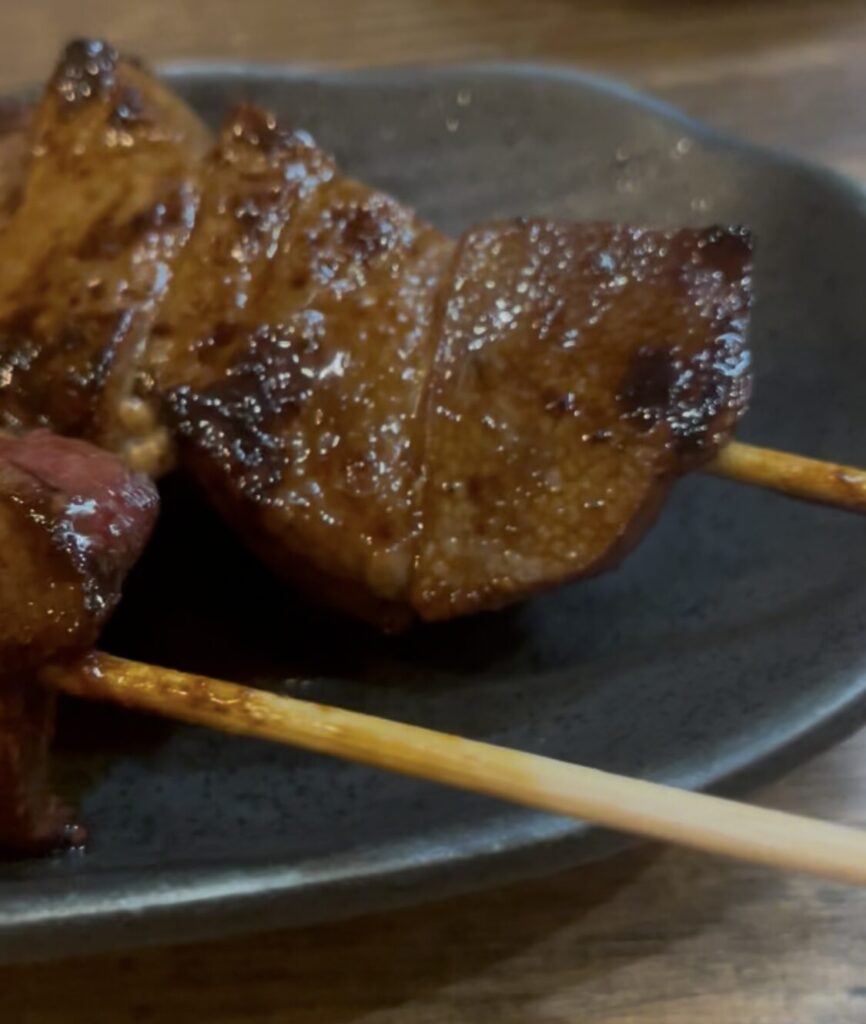 新宿「まるぴん」のぶたレバー