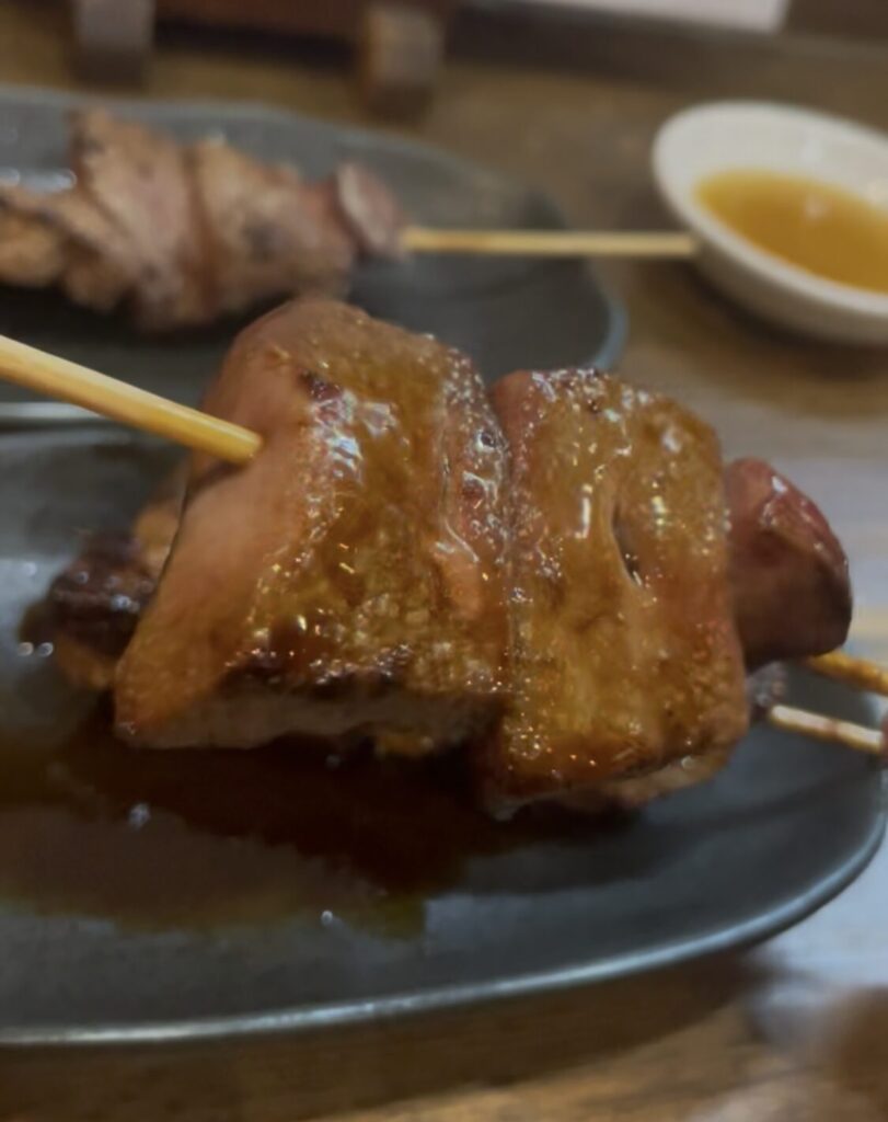 新宿「まるぴん」のぶたレバー