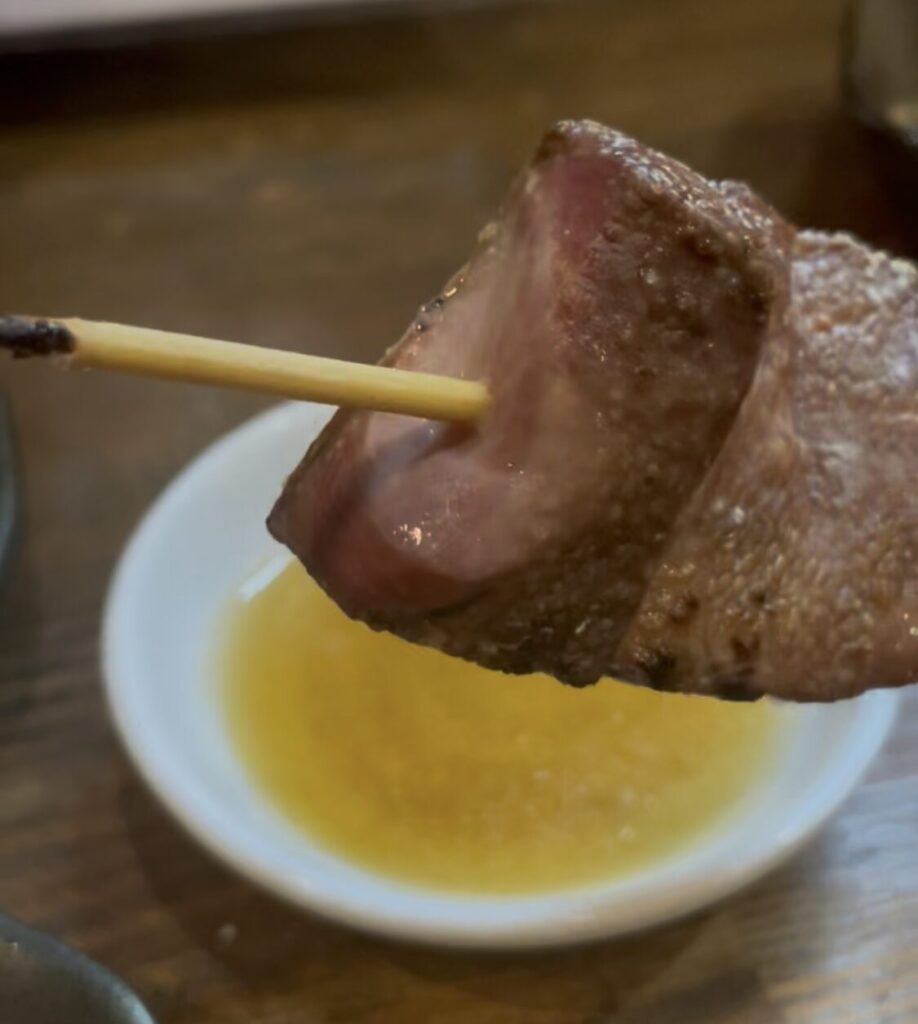 新宿「まるぴん」のぶたレバー