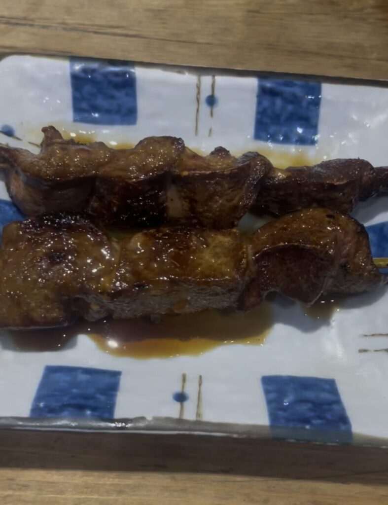 赤羽「いこい」の串焼きレバー