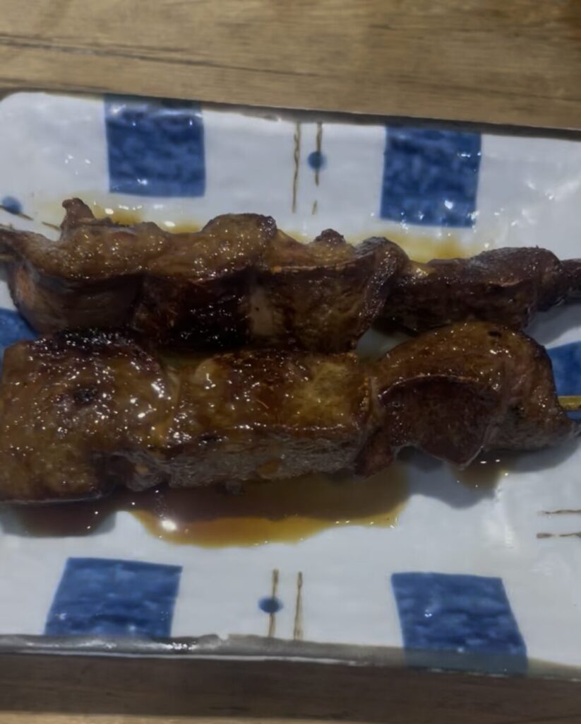 赤羽「いこい」の串焼きレバー
