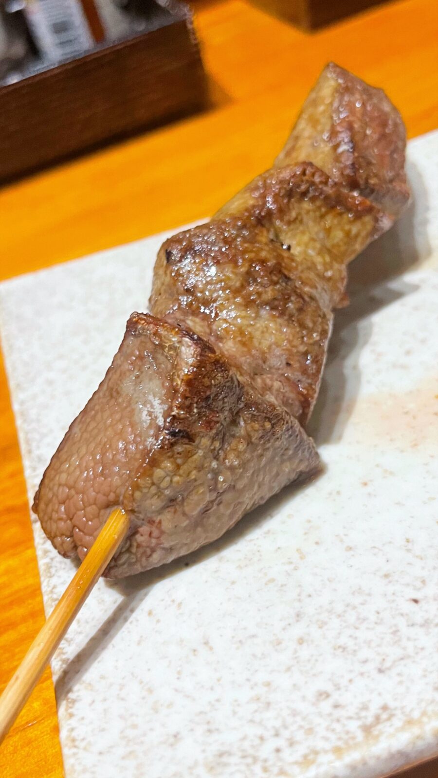 大宮「あ やきとり・串もの」豚レバー