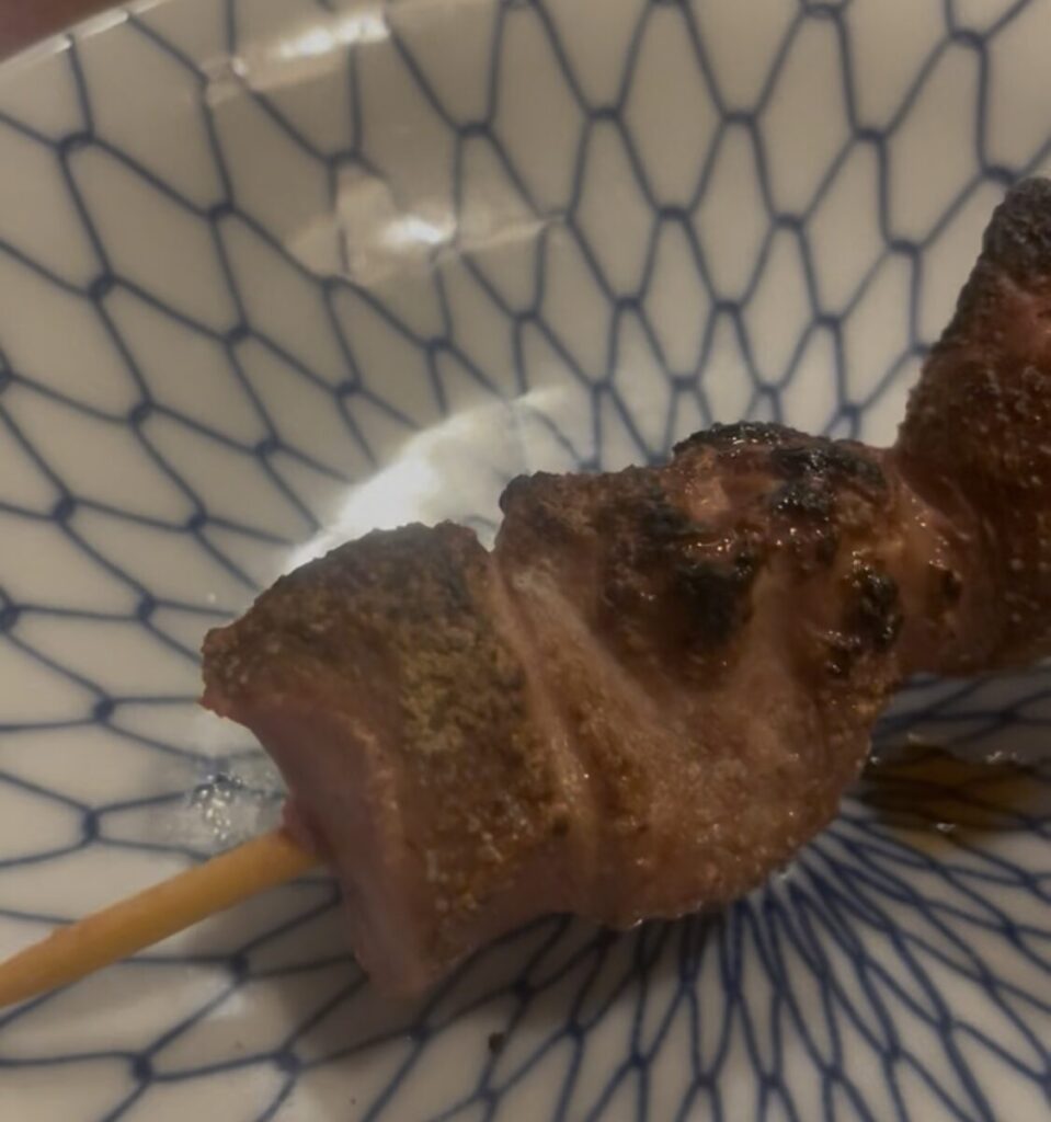西早稲田「葉隠」やきとり 豚レバー