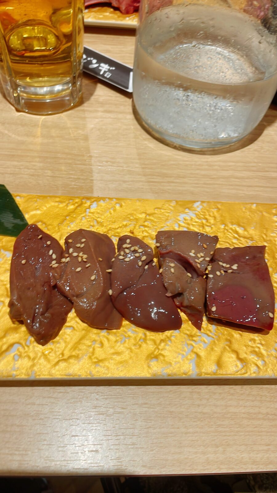 新宿「金のジンギ」ラムレバー